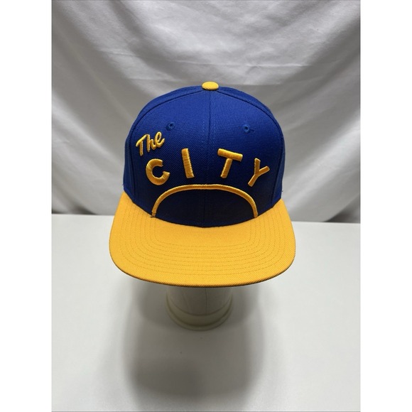 Mitchell & Ness Other - NEW Golden State Warriors Mitchell & Ness Snapback Cropped Logo Hat Cap